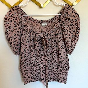 Leopard Top